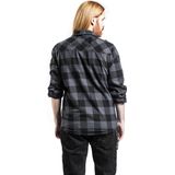 Motörhead Brandit Bastards - Checkshirt Longsleeve zwart-grijs S 100% katoen Band merch, Bands