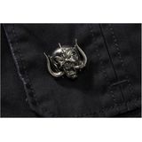 Brandit - Motorhead Vintage Shirt - Zwart - 100% Katoen