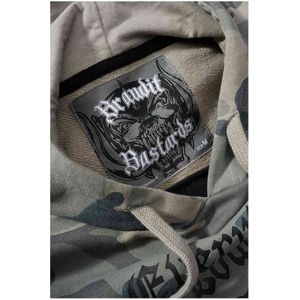 Hoodie - Zwart - French Terry - Motörhead Belettering