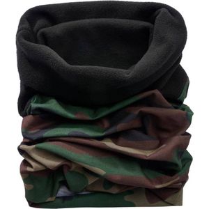 Brandit - Multifunctional Fleece Halswarmer/Sjaal - One size - Groen