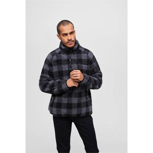 Brandit - Teddyfleece Troyer - Zwart - Fleece Trui