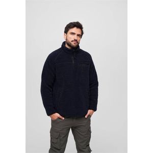Brandit - Teddyfleece Troyer Sweater/trui - Blauw