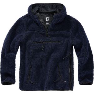 Brandit - Teddyfleece Worker Pullover Jas - Blauw
