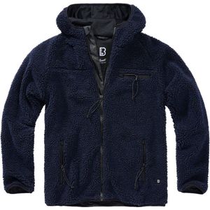 Brandit - Teddyfleece Worker Jacket - Navy - Hoogpolig Warm Teddyfleece