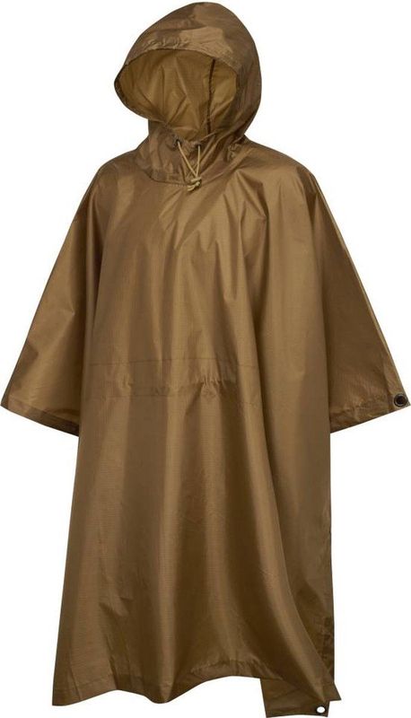 Brandit - Ripstop camel Regenponcho - Bruin