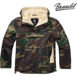 Brandit - Sherpa Woodland - Windbreaker - Heren - Gevoerd - Waterafstotend
