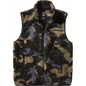 Brandit Teddyfleece Darkcamo Bodywarmer Heren