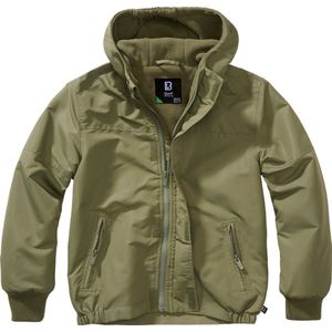 Brandit - Jas - Wind- en Waterafstotend - Gevoerde Capuchon - Fleece Voering