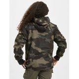 Brandit Jas Groen - Warme Fleece Voering met Wind- en Waterafstotend Materiaal