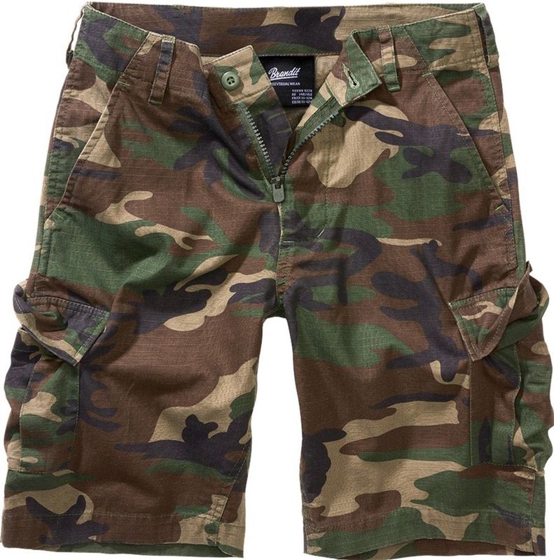 Korte Broeken - Cargo - Groen - Ripstop - Waterafstotend