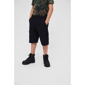 Brandit - BDU Ripstop Kinder Cargo Korte broek - Kids / - Zwart