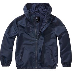 Brandit - Kids Windjack - Navy Blauw - Materiaal: Polyester