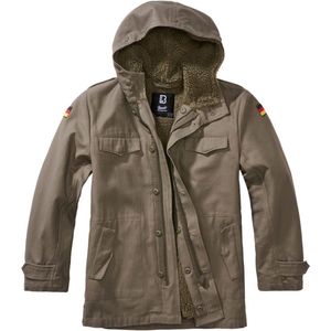 Brandit Parka voor kinderen, uniseks, Olijf