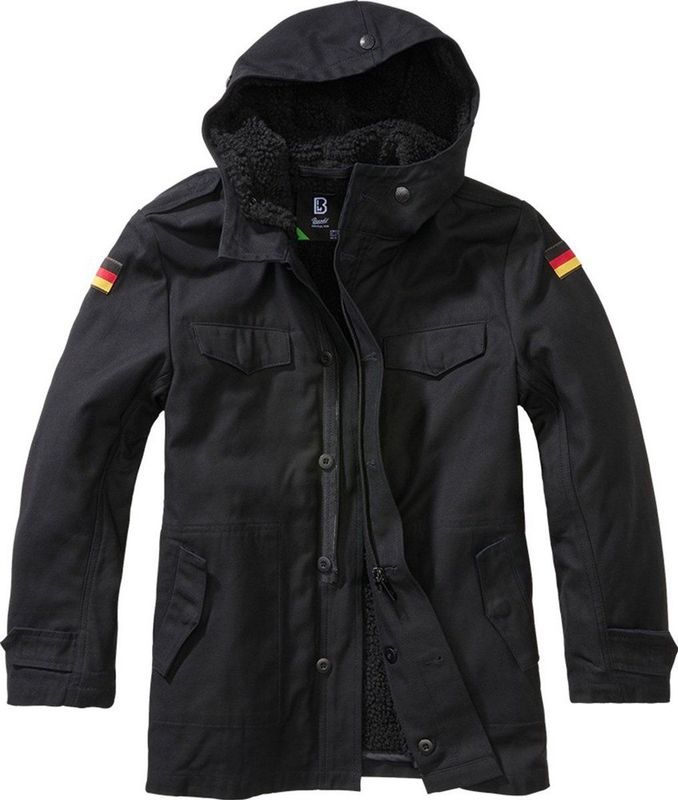 Brandit - Bw Parka - Kinderparka - Groen - Katoen/Polyester