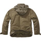 Kinderjack - M65 - Groen - Katoen/Polyester - Uitneembare Binnenjas