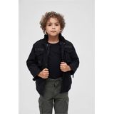 Brandit - Parka - Zwart - Katoen - Unisex - Klassieke M65-stijl