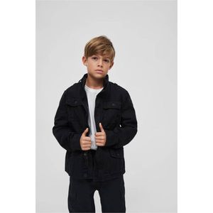 Brandit - Kids Britannia - Kinderjas - Zwart - Militaire Stijl