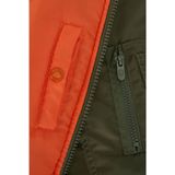 Bomberjack - Effen - Licht Gevoerd - Gladde Stof - Losse Pasvorm