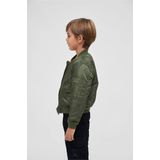 Bomberjack - Effen - Licht Gevoerd - Gladde Stof - Losse Pasvorm