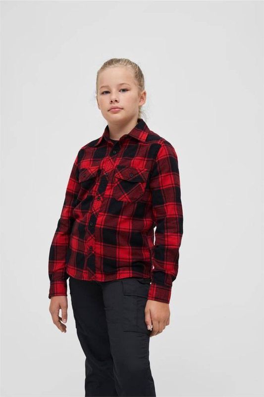 Overhemd - Flanel - Katoen - 2 Borstzakken - Rechte Snit