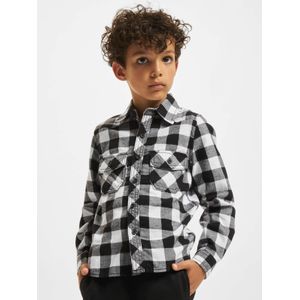 Brandit - Overhemd - Grijs Gemêleerd - Katoen - Lange Mouw - Normale Pasvorm