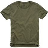 Brandit - Basic Kinder T-shirt - Kids 122 128 - Groen