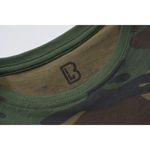 Brandit - Basic Kinder T-shirt - Kids 134 - Groen