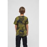 Brandit - Basic Kinder T-shirt - Kids 122 - Groen