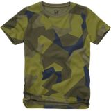 Brandit - Basic Kinder T-shirt - Kids 122 - Groen