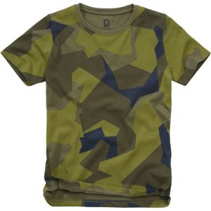 Brandit - Basic Kinder T-shirt - Kids 122 - Groen