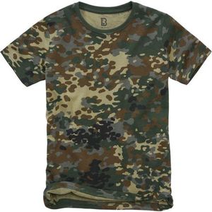 Brandit - Basic Kinder T-shirt - Kids 134 - Groen