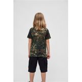 Brandit - Basic Kinder T-shirt - Kids 122 - Groen