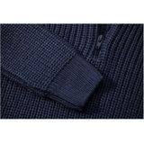 Trui - Effen - Normale Pasvorm - Lange Mouw - Ritssluiting - Schipperskraag