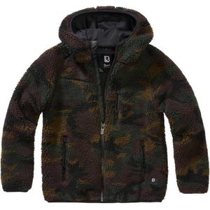 Brandit - Teddy Jas - Fleecejack - Groen - 100% Polyester