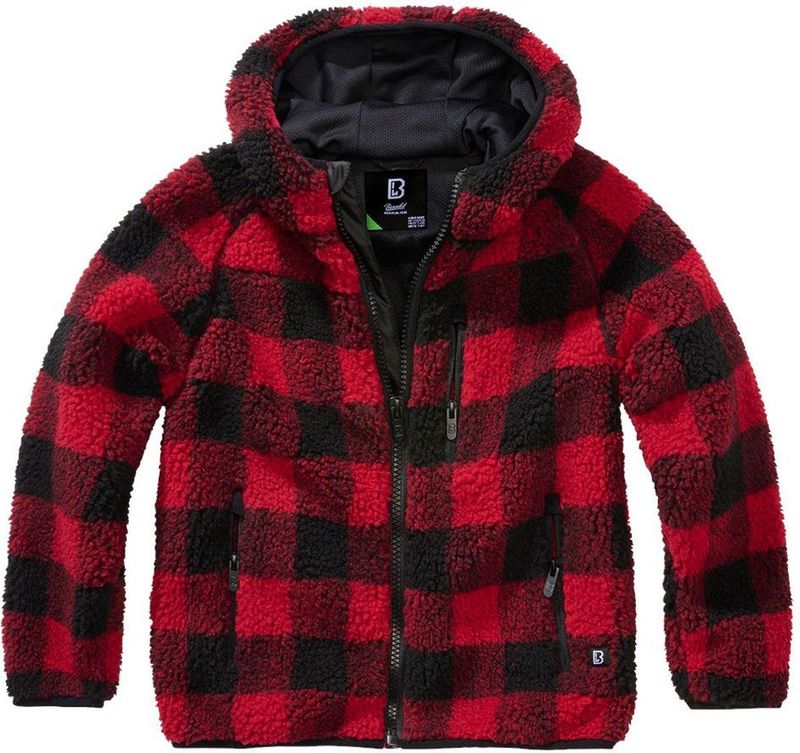 Fleecejas - Hoogpolig - Warm Teddy-Fleece - Ademend - Capuchon