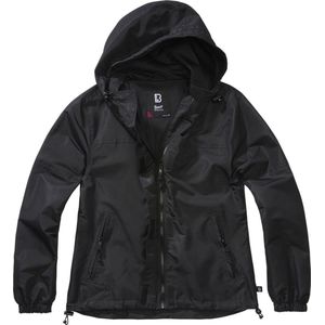 Brandit Summer Frontzip Windbreaker jacket Zwart