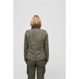 Damesjas - Militair - Katoen - Vintage Look - Weerbestendig