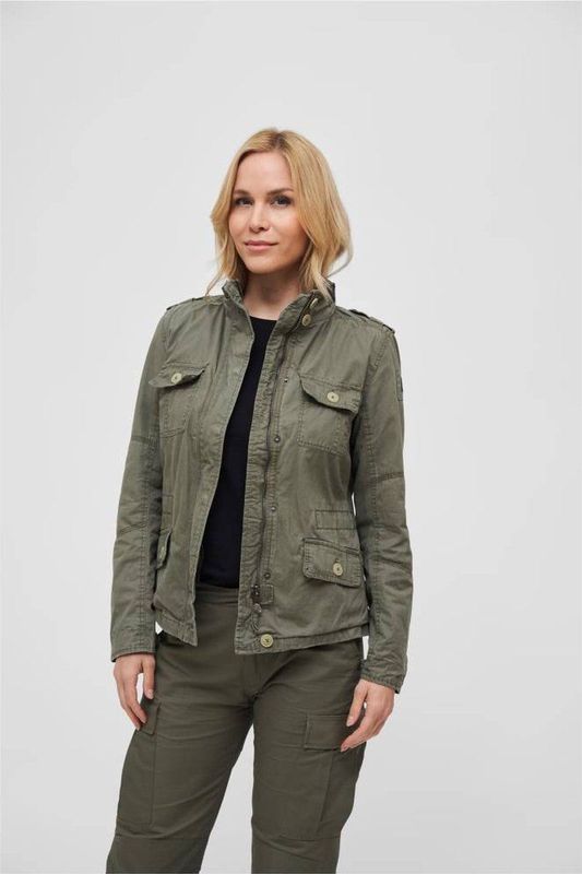 Brandit Allwetterjacke Brandit Damen Ladies Britannia Jacket (1-St)