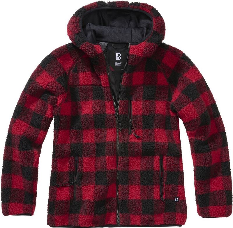 Brandit - Teddy Jas - Jack - Zwart - Hoge Thermische Isolatie