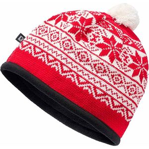 Brandit Snow Cap, rood, Eén maat