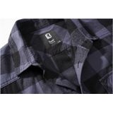 Brandit - Check - T-shirt - Grijs/Zwart - Korte Mouwen