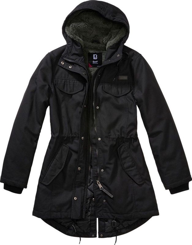 Brandit - Marsh Lake Parka - Damesparka - Groen - Polyester/Katoen