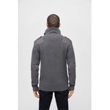 Brandit - Alpin - Gebreide Trui - Antraciet - Hoge Kraag met Knoopsluiting