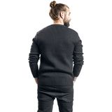 Trui - Armee - Effen - Lange Mouw - Normale Pasvorm - Halve Rits