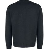 Trui - Armee - Effen - Lange Mouw - Normale Pasvorm - Halve Rits