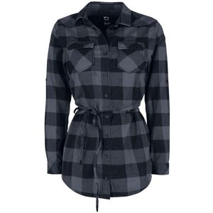 Brandit - Lucy - Longsleeve - Zwart/Grijs - Dames