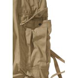 Cargobroek - Effen - Katoen - Lang - Regular - Mid Waist