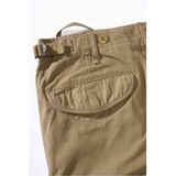 Cargobroek - Effen - Katoen - Lang - Regular - Mid Waist