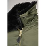 Brandit - MA2 - Tussenjas - Olijf - Bontkraag