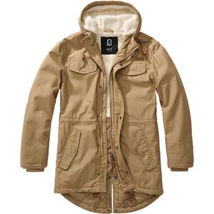 Marsh Lake - Teddyparka - Kameel - Polyester/Katoen - Gewatteerd
